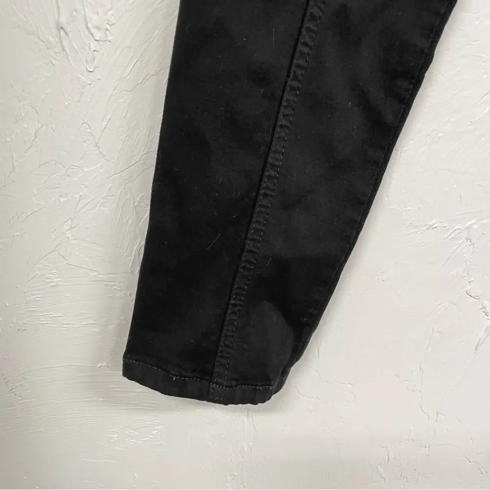 Reformation Black Womens High Rose Stretch Jeggings Leggings 24 Skinny Jeans